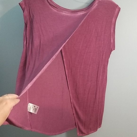 DH3 grape nectar open back shirt XL NWT - Picture 4 of 12